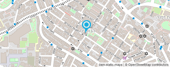 מפת הגעה אל מכון הרי פישל