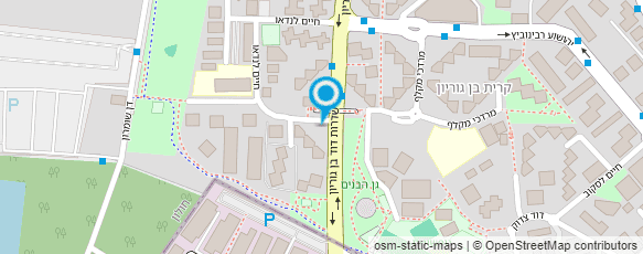 מפת הגעה אל שרגורוצקי יצחק