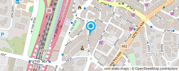 מפת הגעה אל ב. איסקוביץ-צ. טשר מהנדסים יועצים בע"מ