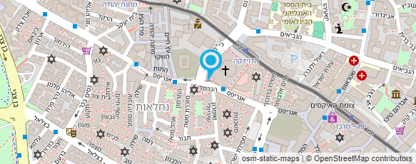 מפת הגעה אל דואר ישראל מפת הגעה אל דואר ישראל