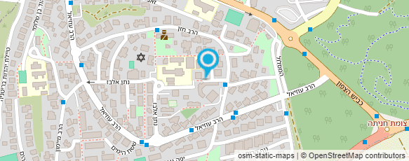 מפת הגעה אל דואר ישראל