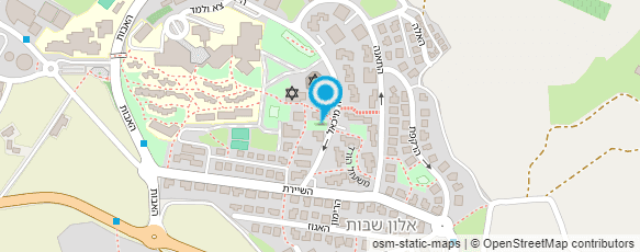 מפת הגעה אל דואר ישראל