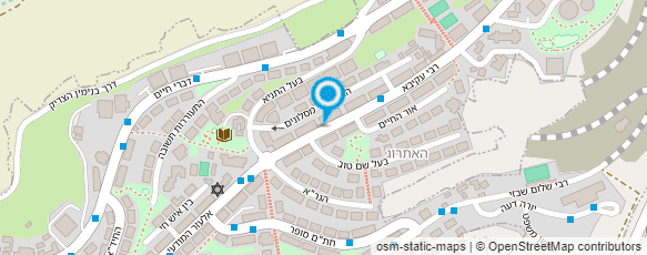 מפת הגעה אל דואר ישראל