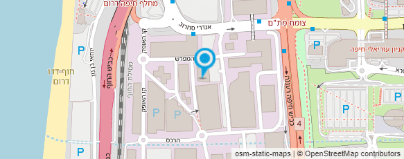 מפת הגעה אל דואר ישראל