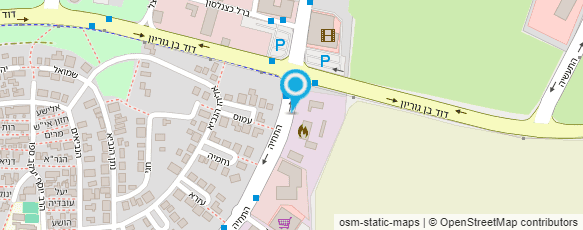 מפת הגעה אל דואר ישראל