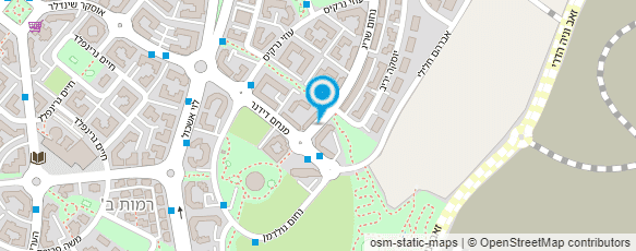 מפת הגעה אל דואר ישראל