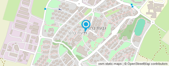 מפת הגעה אל דואר ישראל