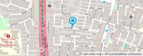 מפת הגעה אל דואר ישראל מפת הגעה אל דואר ישראל