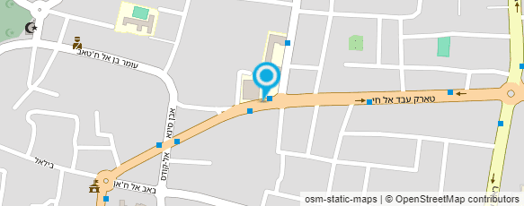 מפת הגעה אל דואר ישראל