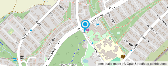 מפת הגעה אל דואר ישראל