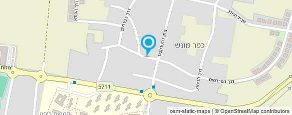 מפת הגעה אל דואר ישראל