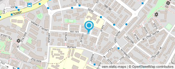 מפת הגעה אל דואר ישראל