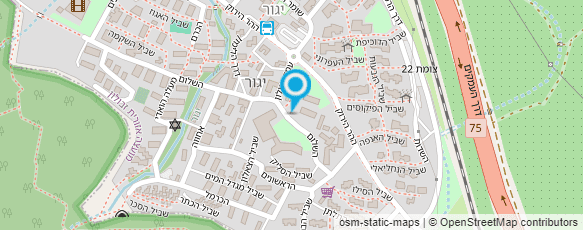 מפת הגעה אל דואר ישראל