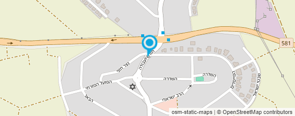 מפת הגעה אל דואר ישראל