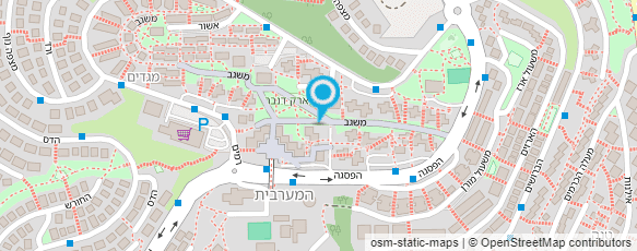 מפת הגעה אל דואר ישראל מפת הגעה אל דואר ישראל