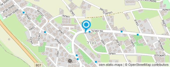 מפת הגעה אל דואר ישראל