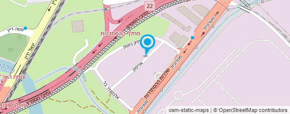 מפת הגעה אל דואר ישראל