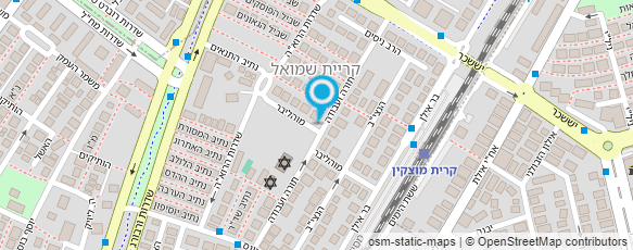 מפת הגעה אל דואר ישראל