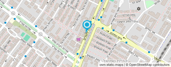 מפת הגעה אל דואר ישראל מפת הגעה אל דואר ישראל