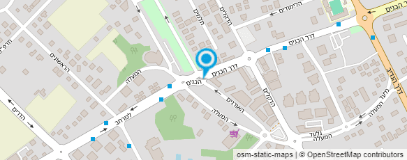 מפת הגעה אל העמותה לנפגעי הגזזת