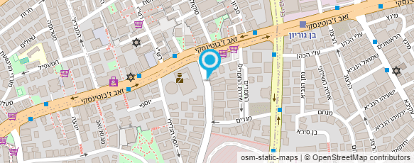 מפת הגעה אל יד שרה