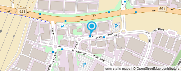 מפת הגעה אל ט.ז. ציוד ונכסים להשכרה 1996 בע"מ