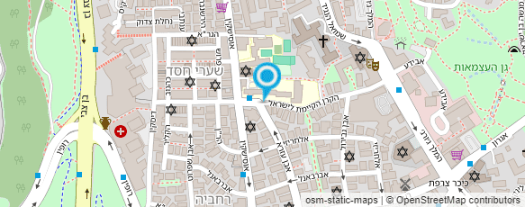 מפת הגעה אל פרופ' ארליך יעקב