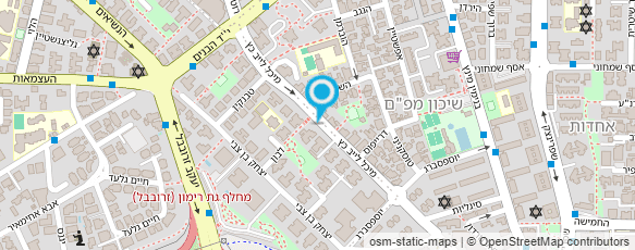 מפת הגעה אל א.ס. איטום סופי