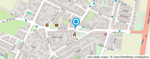 מפת הגעה אל מועצה מקומית אבן יהודה