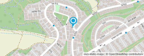 מפת הגעה אל סטודיו מצקין חוה