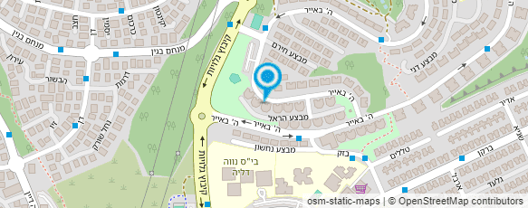 מפת הגעה אל שלי רובינשטיין לוי