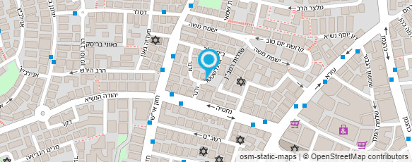 מפת הגעה אל מוסדות "מגן הילד"