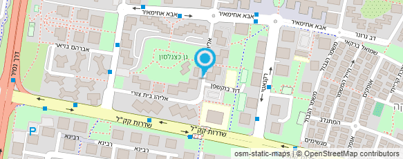 מפת הגעה אל ד"ר זינגר א'