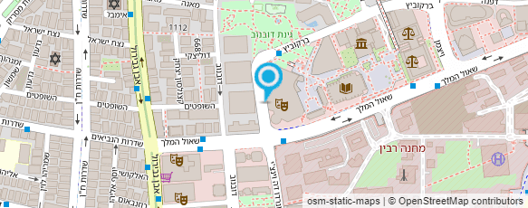 מפת הגעה אל המשכן לאמנויות הבמה