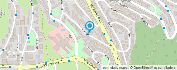 מפת הגעה אל נגריית בית וגן מפת הגעה אל נגריית בית וגן