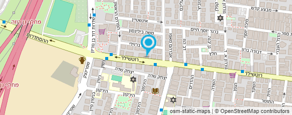 מפת הגעה אל אופני בן דוד