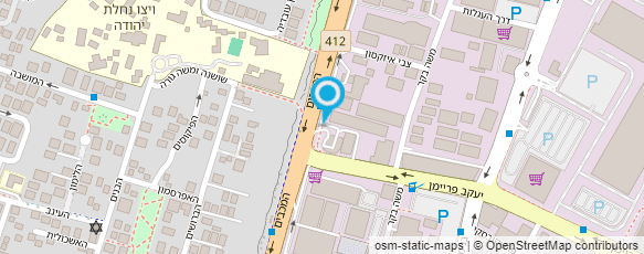 מפת הגעה אל דני בתי מאפה