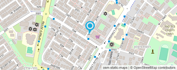 מפת הגעה אל רחלה עיצוב אופנה