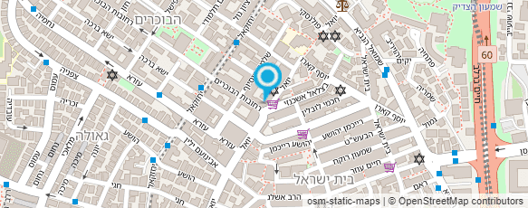 מפת הגעה אל "יש-שיווק"