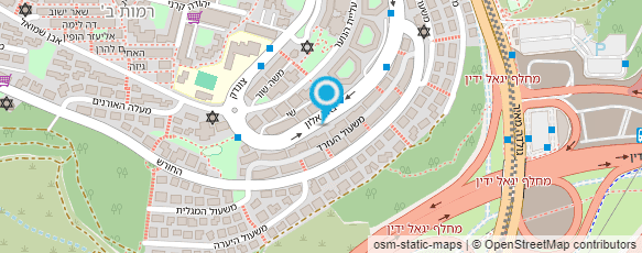 מפת הגעה אל עוזרי