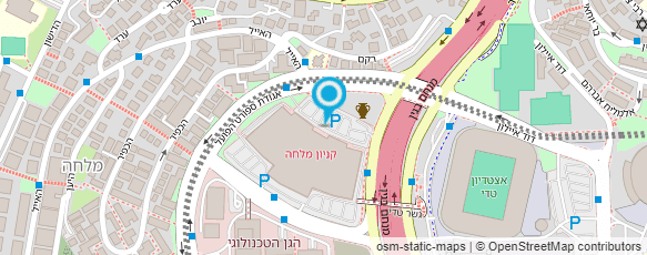 מפת הגעה אל דינמיקה סלולר - דוכן מכירה