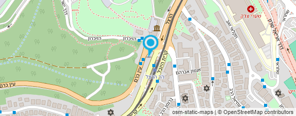 מפת הגעה אל יורם מחיצות