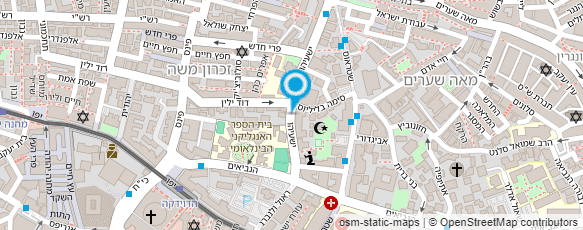 מפת הגעה אל אלום תריסי בן