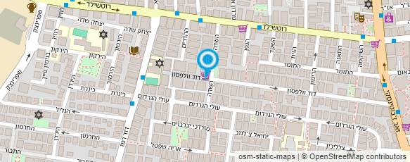 מפת הגעה אל לוי נועה עיצוב שיער