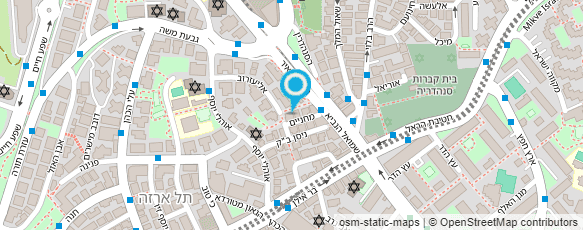 מפת הגעה אל ד"ר ברוור דוד