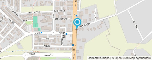 מפת הגעה אל נגריית רמי נגר