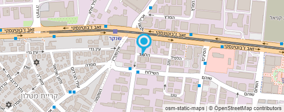 מפת הגעה אל מרזבית מרכז 1996 בע"מ