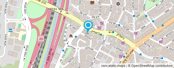 מפת הגעה אל הפדרציה הישראלית לתקליטים וקלטות בע"מ