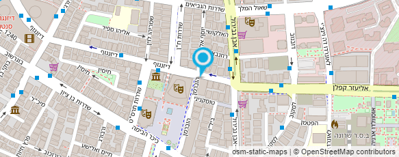 מפת הגעה אל סגל פרנק רונית