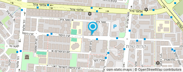 מפת הגעה אל ד"ר צין רחל